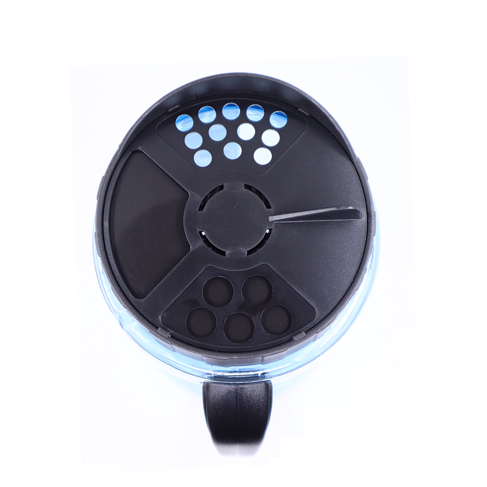 Zenport S205 Adjustable Spreader for Salt, Seeds, and Fertilizer, Clear