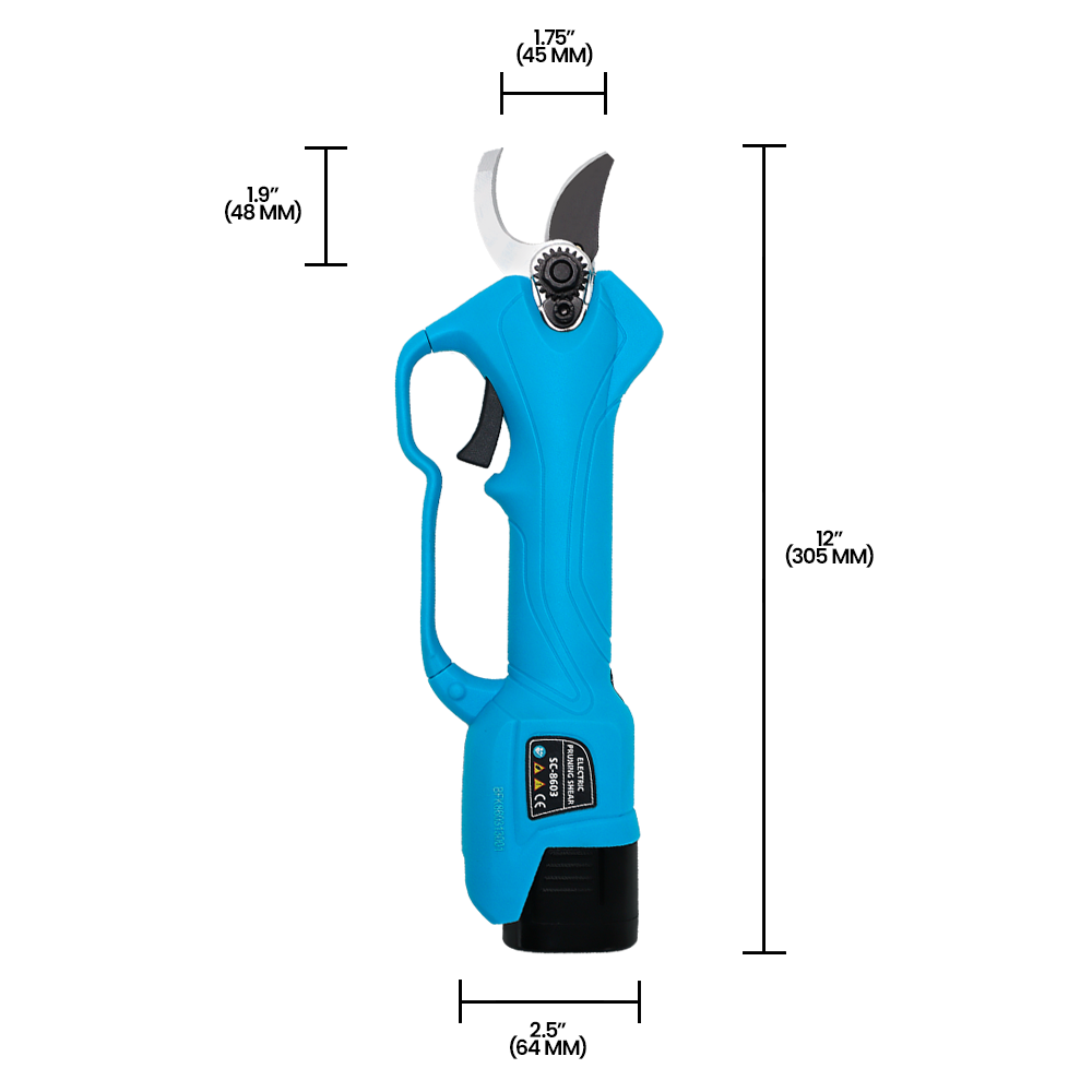 Zenport SC3116 63.5" Long Reach Compact Cordless Pruner, .75-Inch Cut