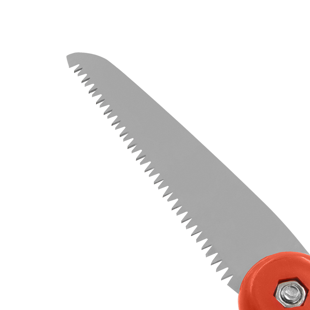 Zenport SF150 Folding Saw, 6 Inch Carbon Steel Blade, Red