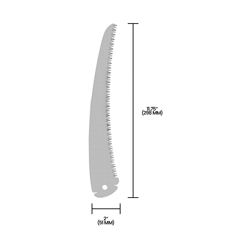 Zenport SF280-B Replacement Blade for SF280 Saw, 10.5 Inch Carbon Steel Blades, Silver
