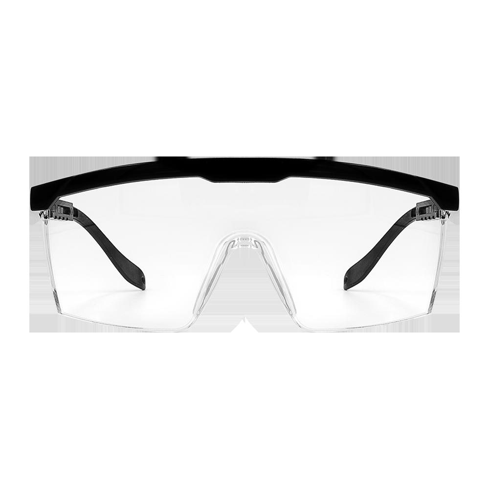 Gafas de seguridad envolventes Zenport SG2612, con revestimiento UV y patillas ajustables