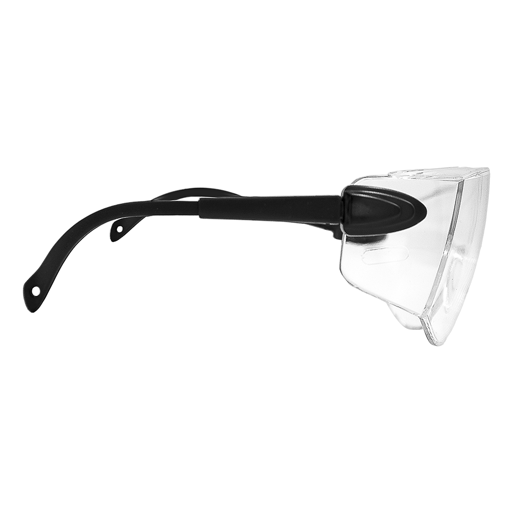 Zenport SG2626 Adjustable Clear Safety Glasses with UV Coating, Clear