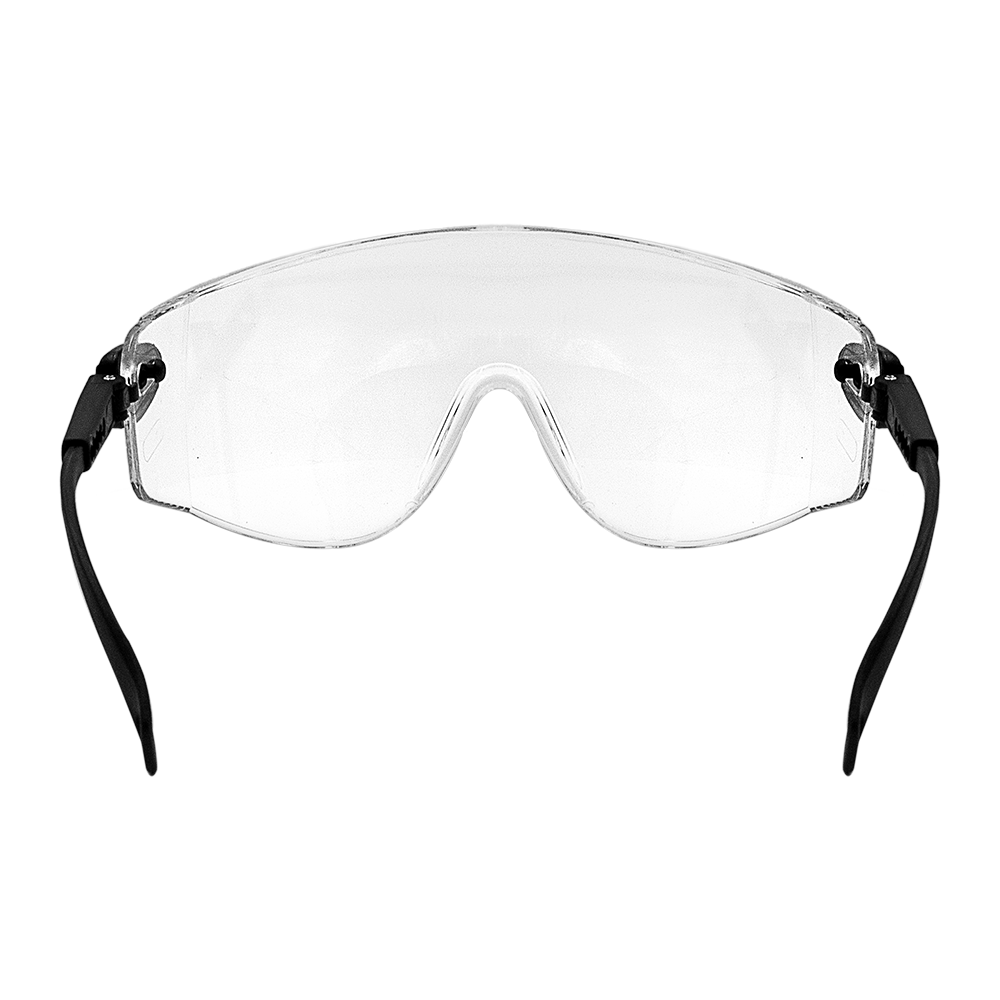 Zenport SG2626 Adjustable Clear Safety Glasses with UV Coating, Clear