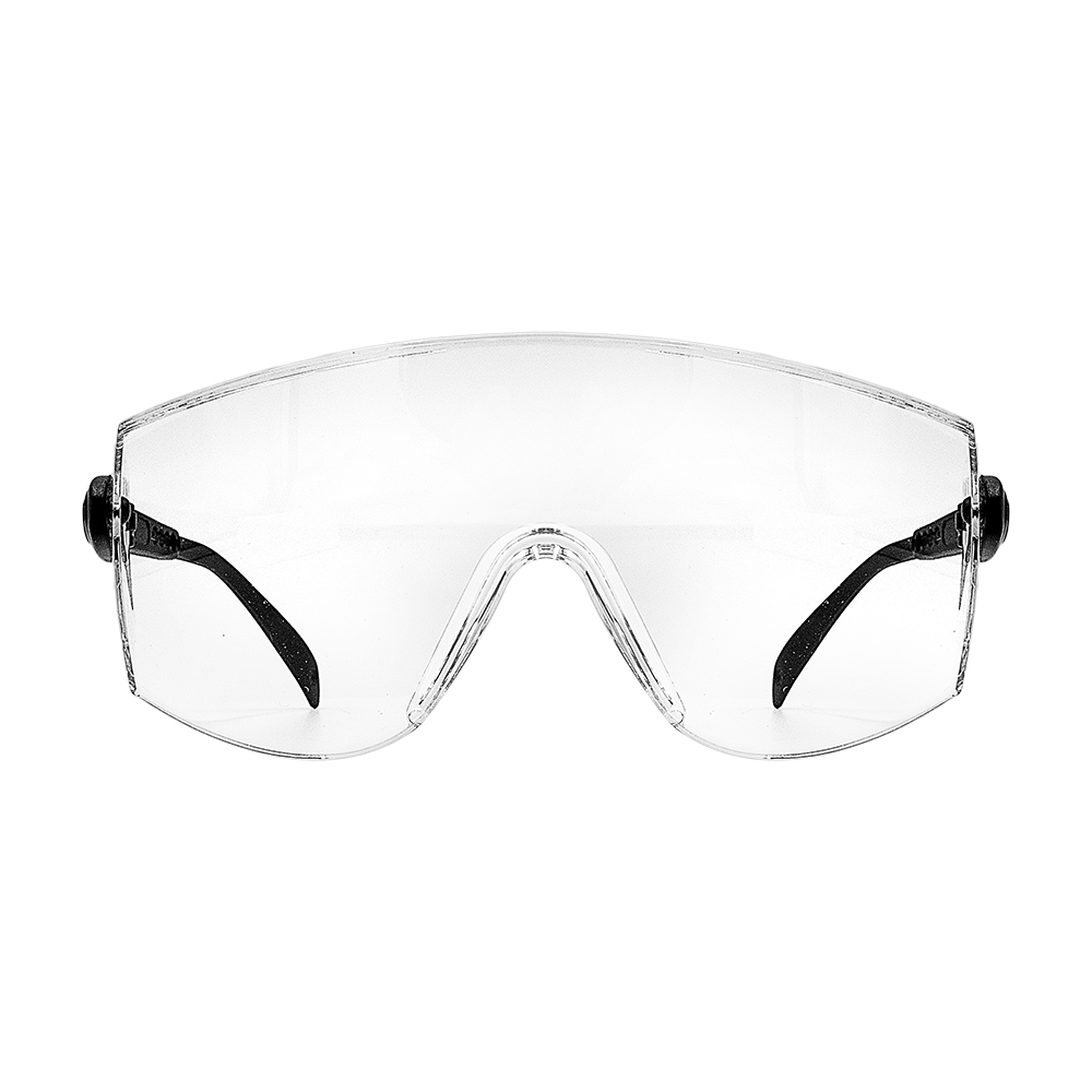 Zenport SG2626 Adjustable Clear Safety Glasses with UV Coating, Clear