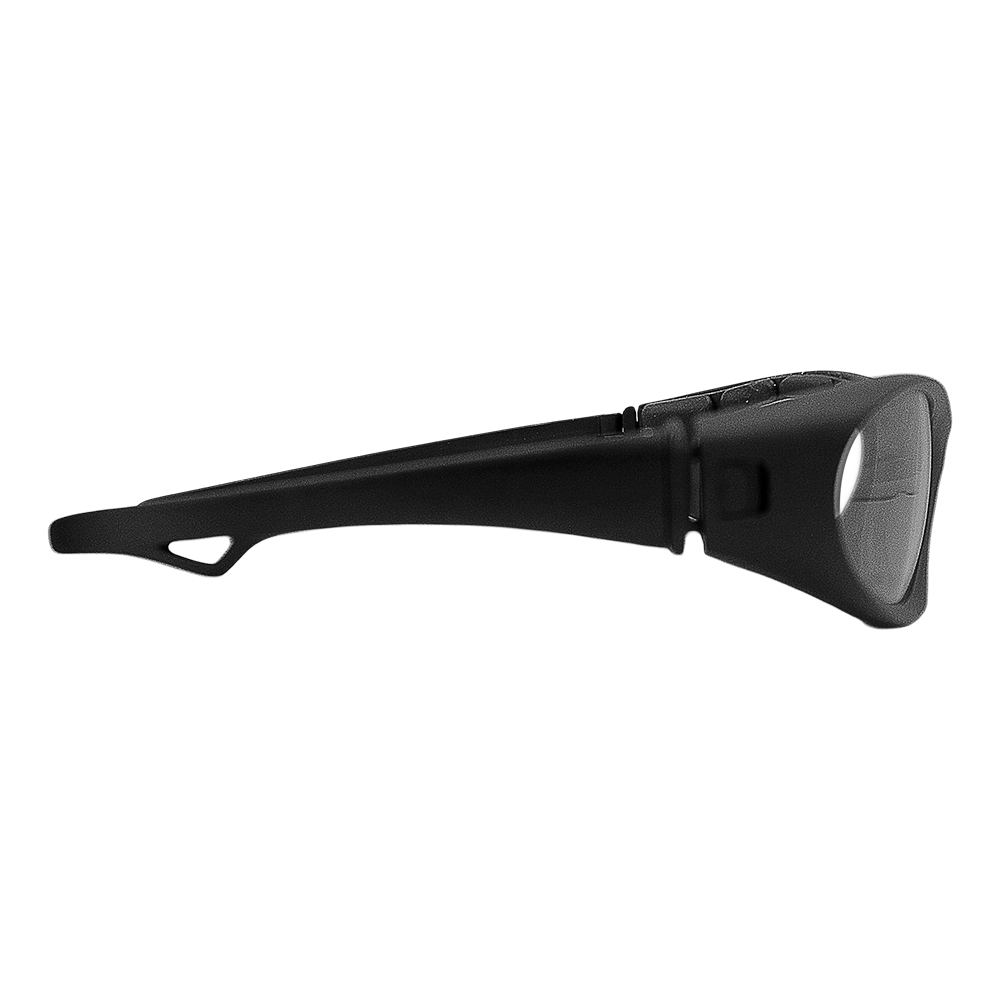 Zenport SG2661 Wrap-Around UV Coated Hybrid Safety Glasses, Black