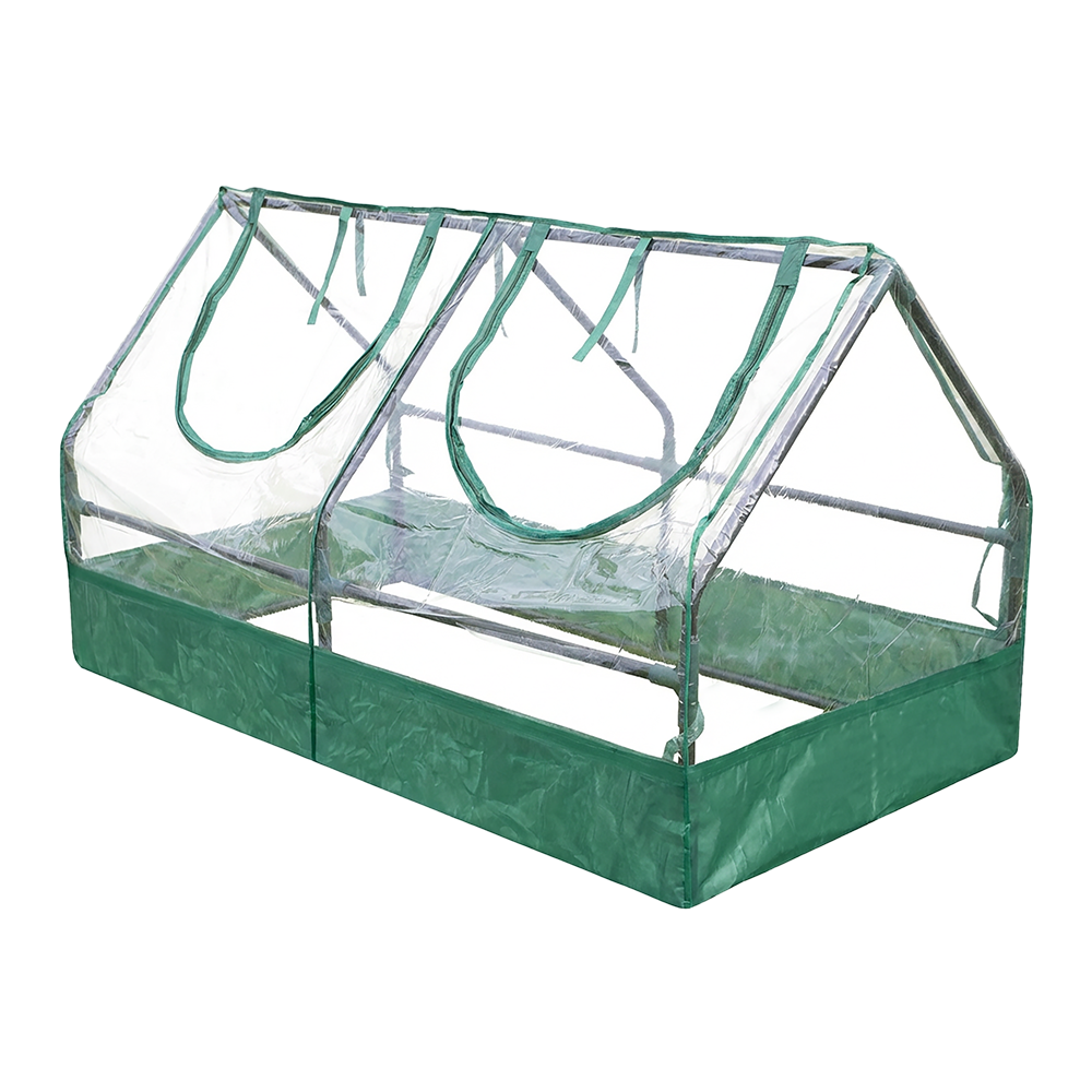 Zenport SH3212A+BTP Garden Raised Bed and Cold Frame Greenhouse Cloche