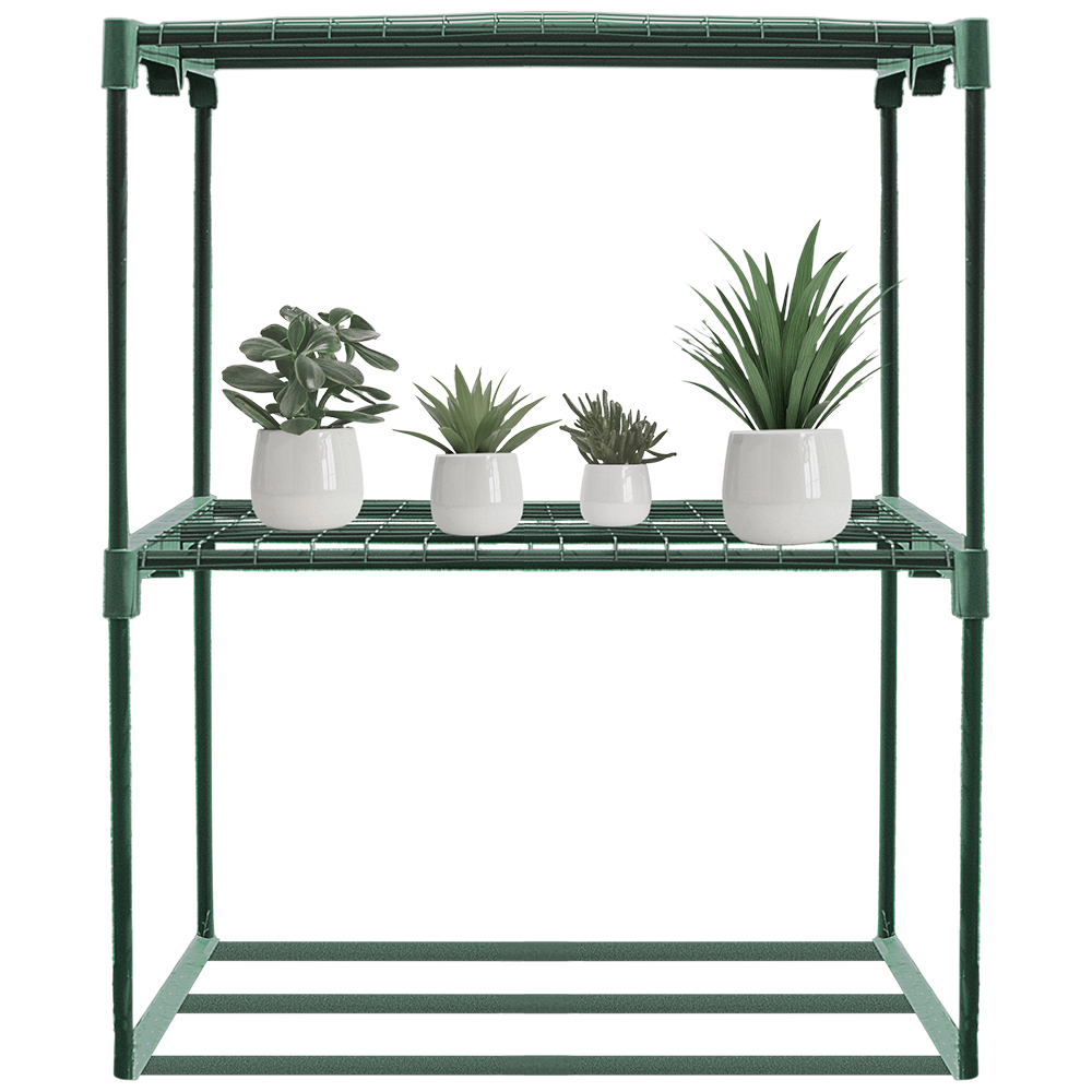 Zenport SH3222A 3-Tier Greenhouse Plant Growing Rack