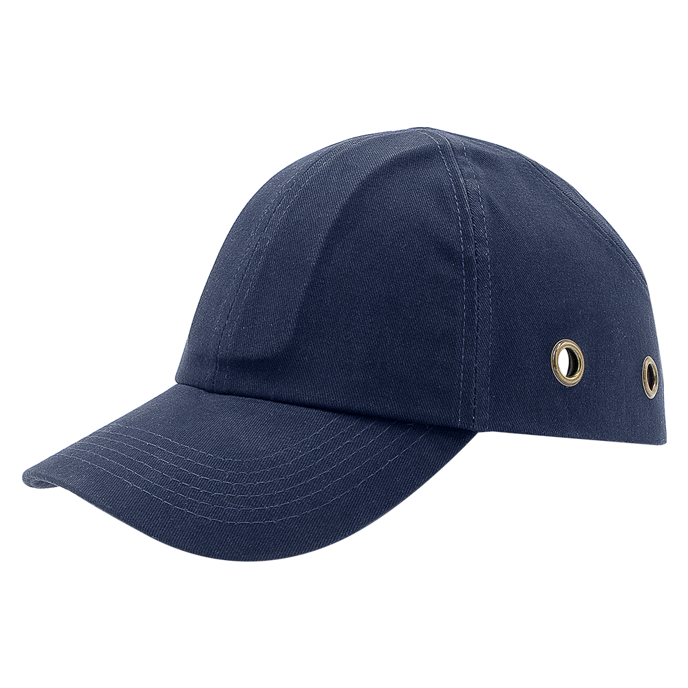 Zenport SM913 Protective Head Wear Baseball Style Vented Bump Cap, Blue