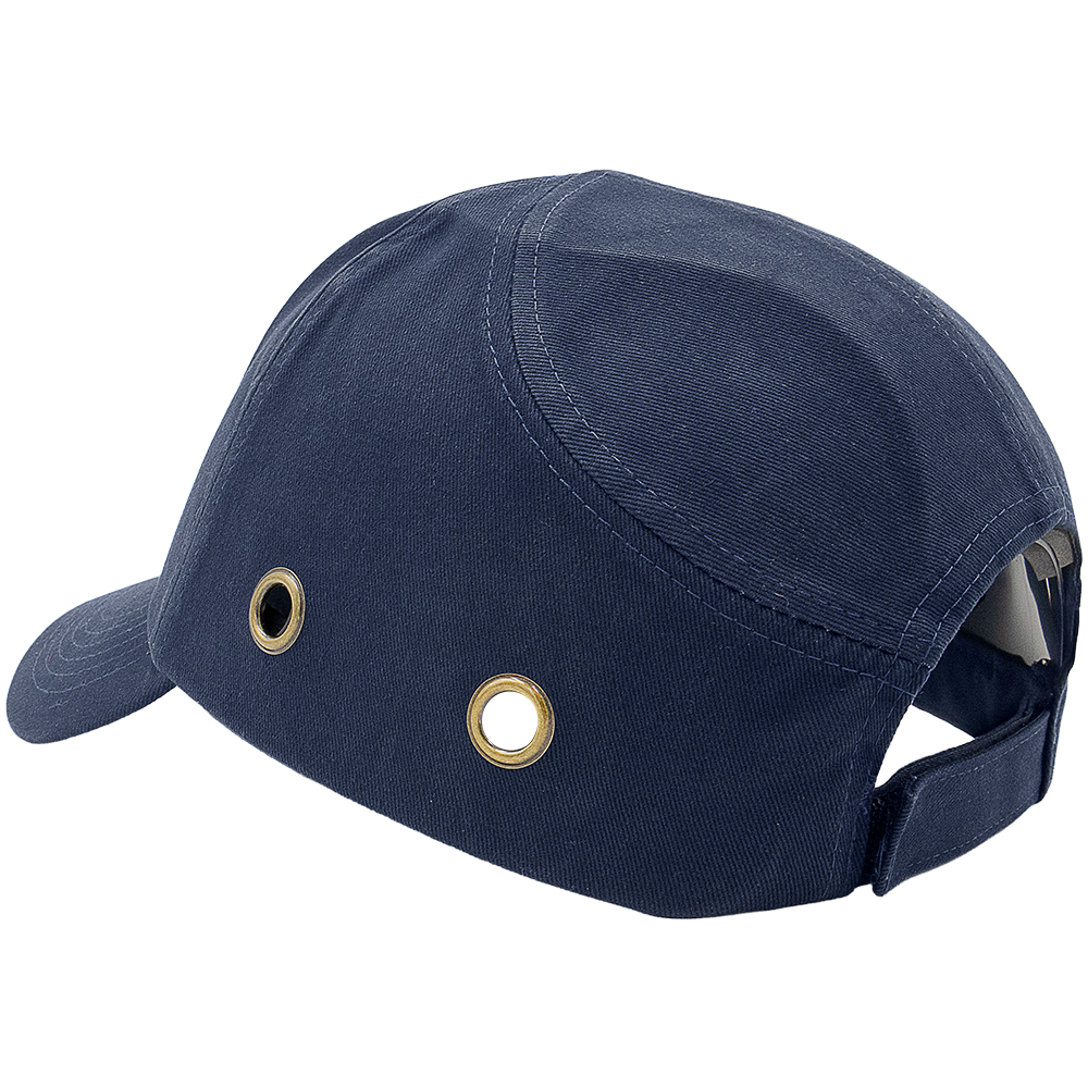 Zenport SM913 Protective Head Wear Baseball Style Vented Bump Cap, Blue