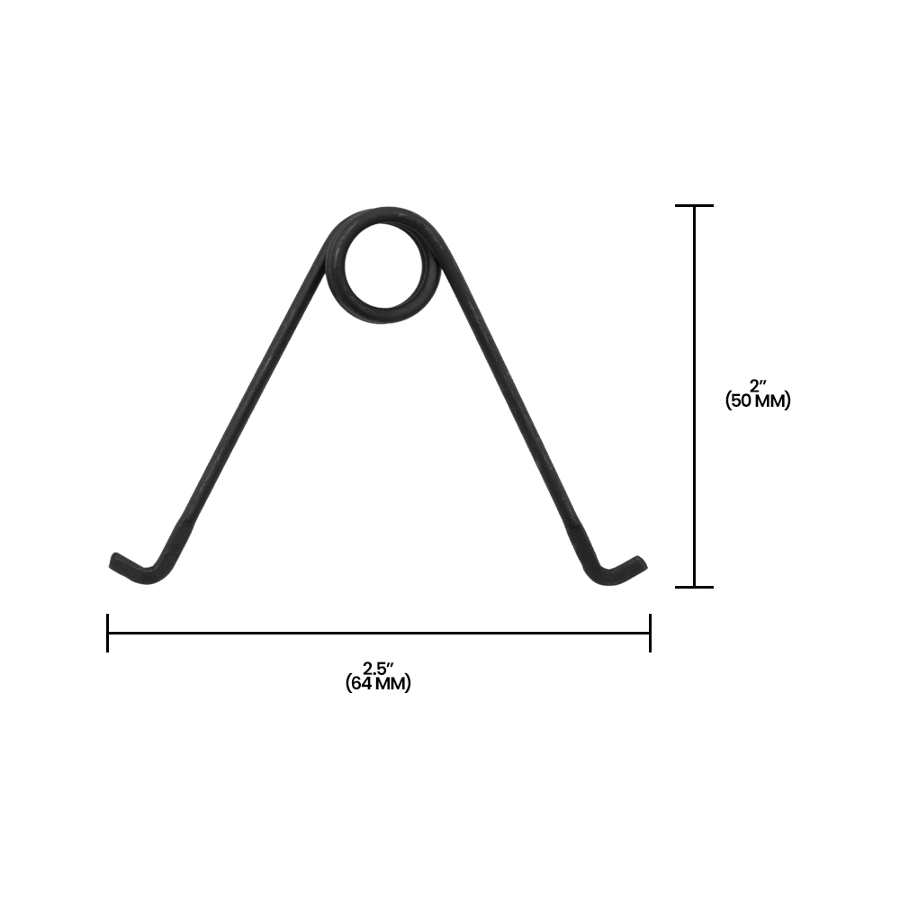 Resorte de repuesto Zenport SPH308-S para la serie H308