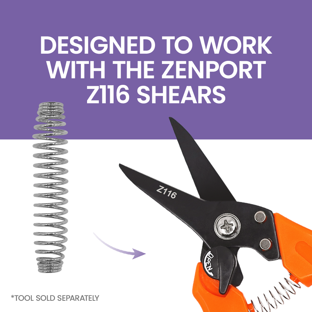 Resorte de repuesto Zenport SPZ116 para recortadora de pezuñas Z116