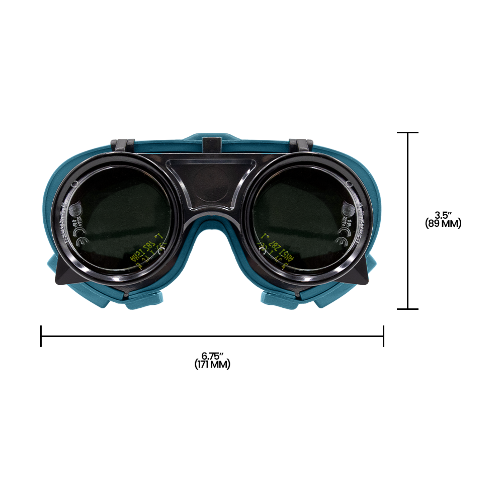 Zenport WG235 Ergonomic Welding Eye Protection Goggles