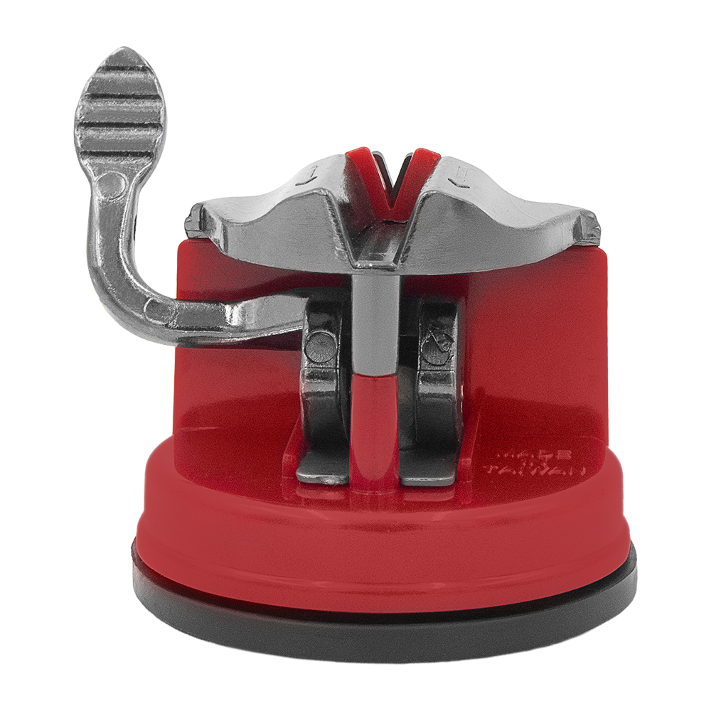 Zenport Z096 Blade Sharpener with Suction Attachment, Red
