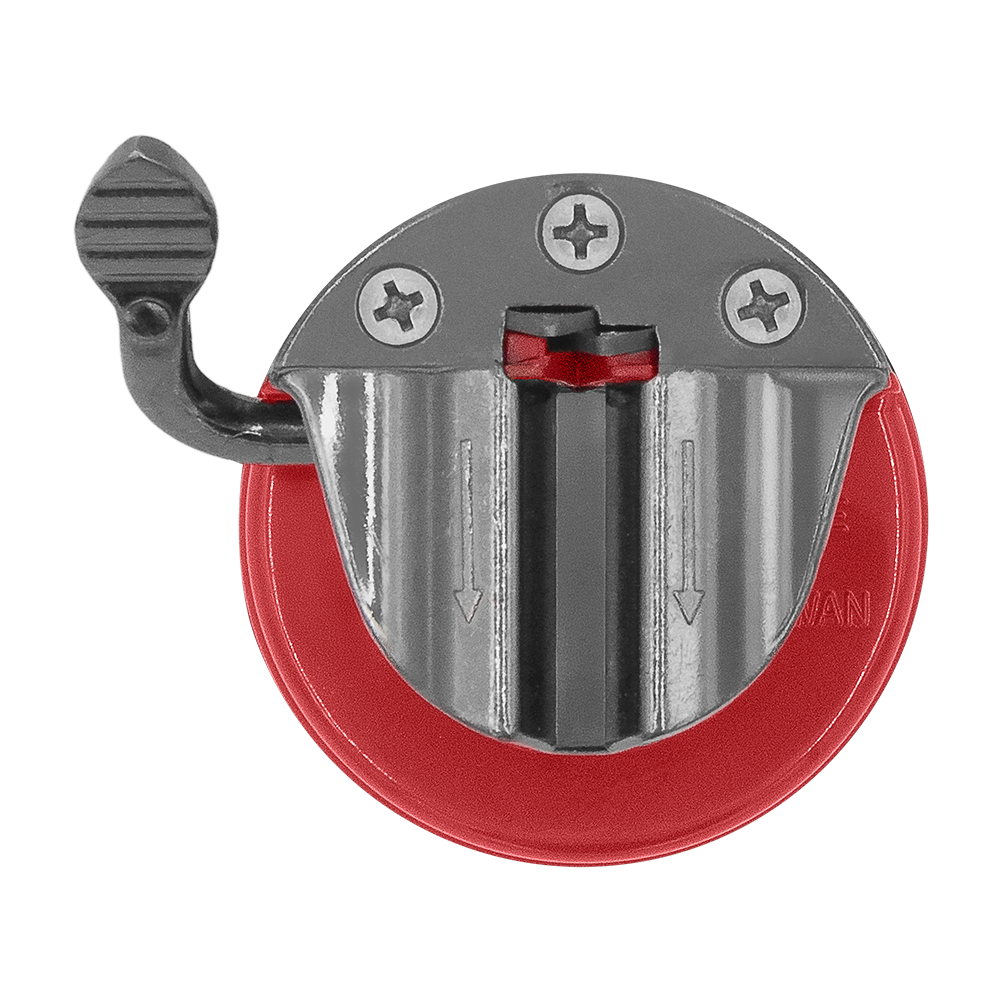 Zenport Z096 Blade Sharpener with Suction Attachment, Red
