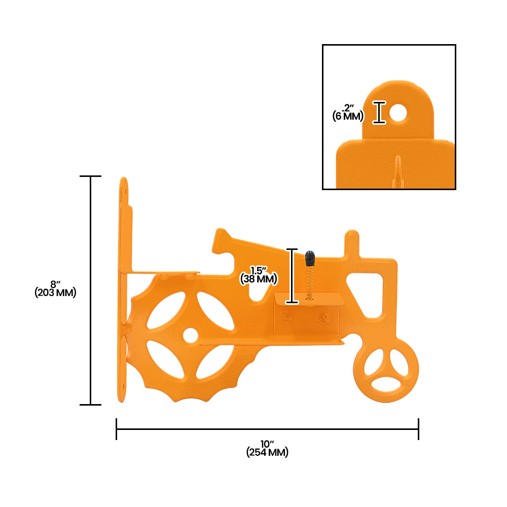 Zenport Z203008 Corn Cob Squirrel and Bird Feeder, Orange