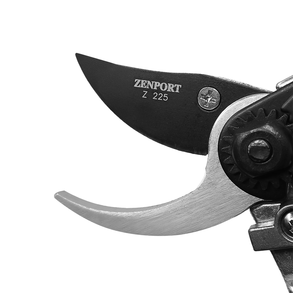 Zenport Z225 Bypass Pruner with Rotating Handle, 8.5-Inch, Red