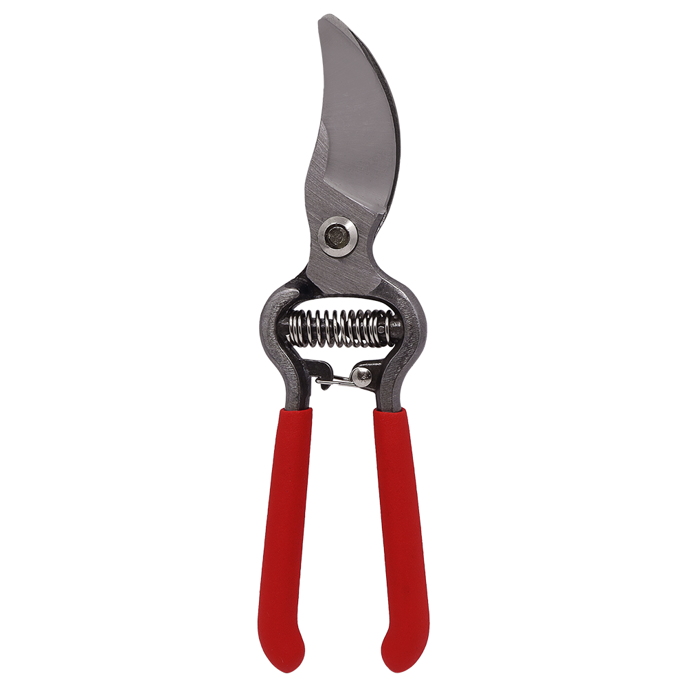 Zenport Z290 Classic 8-Inch Forged Steel Bypass Pruner, 2.5 Inch Carbon Steel Blades, Red