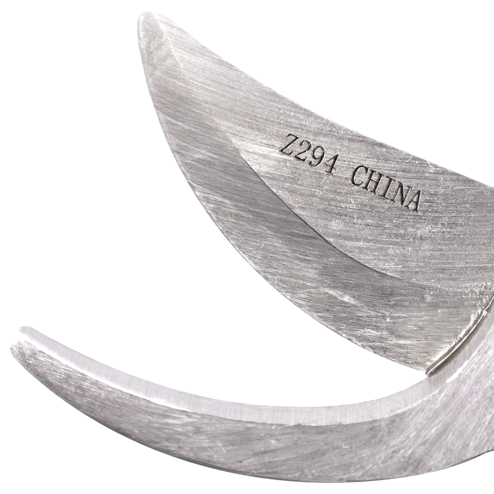 Podadora de bypass forjada Zenport Z294, 8 pulgadas, hojas de 2,5 pulgadas, color rojo