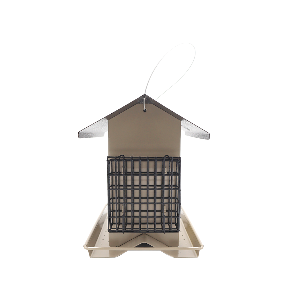 Zenport Z38073 Large Bird Hopper Feeder, Beige