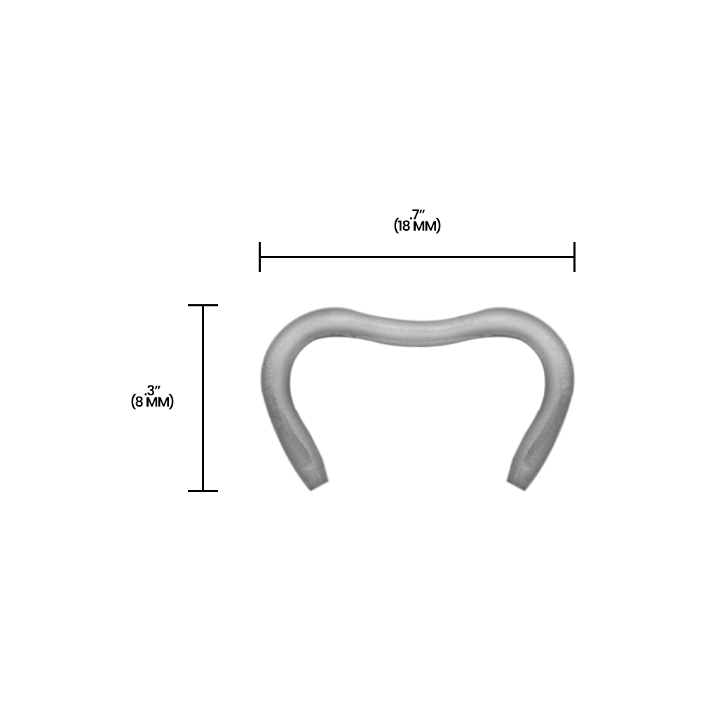 Zenport ZJ18A Staples for ZJ18 Ring Pliers, 960-Count, Silver