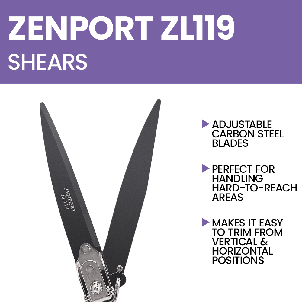 Tijeras de césped ajustables Zenport Zl119