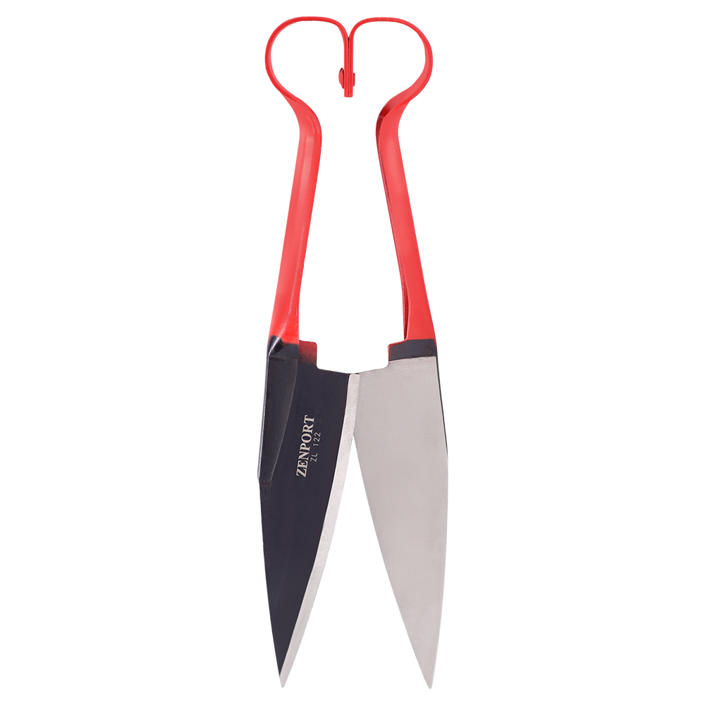 Tijeras de alta resistencia para cortar cebollas y ovejas Zenport ZL122, hoja de acero al carbono de 6,5 pulgadas, 13 pulgadas de largo