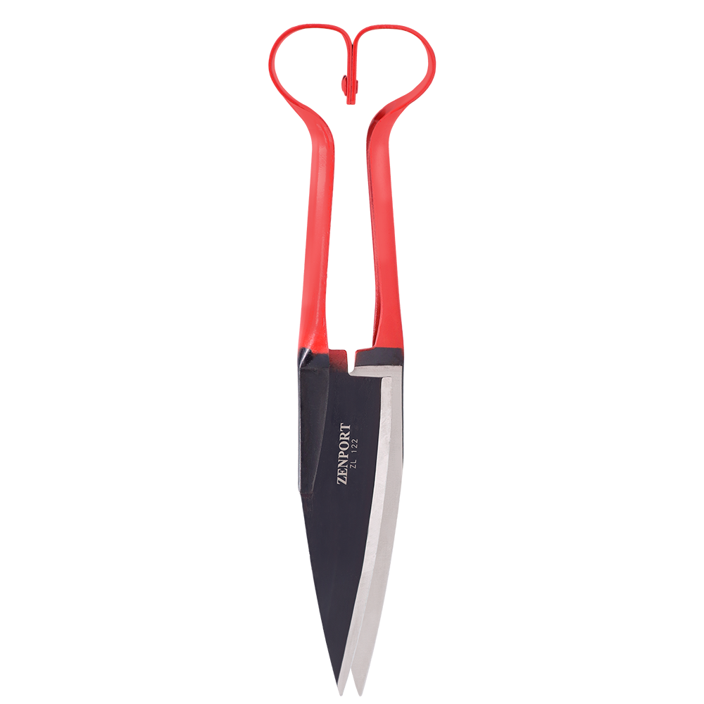 Zenport ZL122 Heavy Duty Onion/Sheep Shear, 6.5-Inch Carbon Steel Blade, 13-Inch Long
