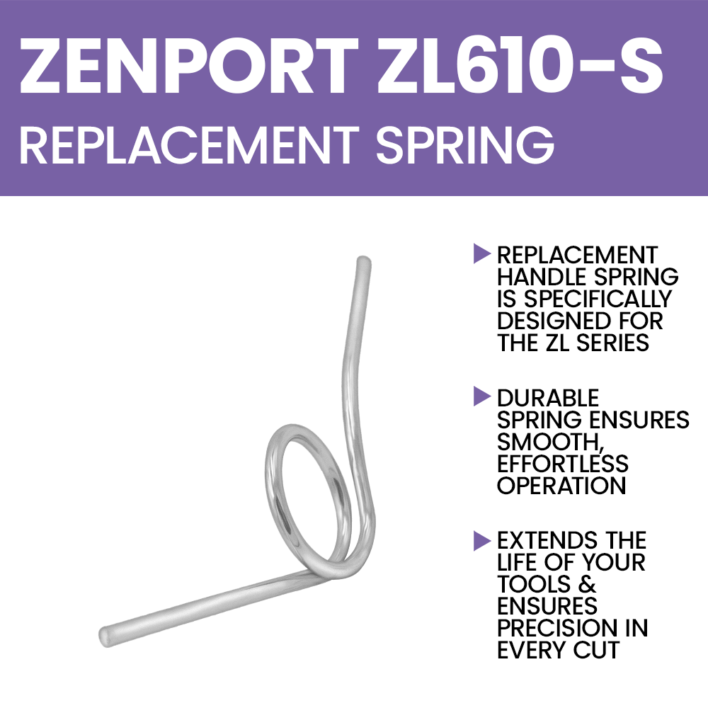 Resorte de repuesto para manija Zenport ZL610-S para la serie ZL