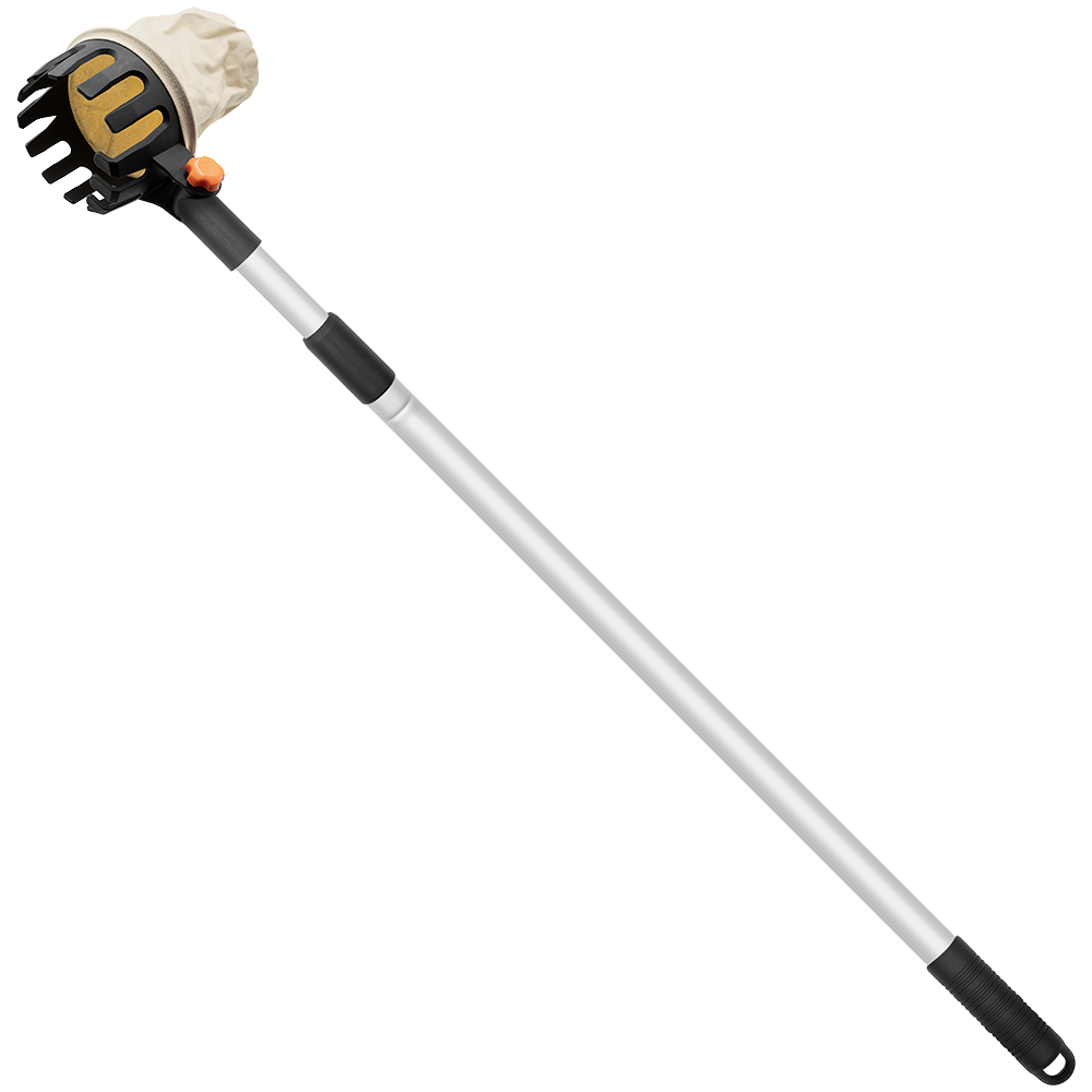 Zenport ZL750 Adjustable Fruit Picker Tool, Silver