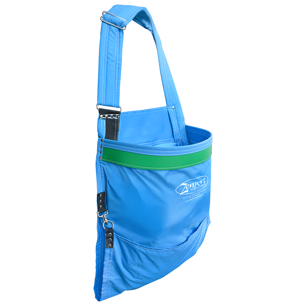 Bolsa para recolectar fruta Zenport AG413 Agrikon, 36 kg, azul