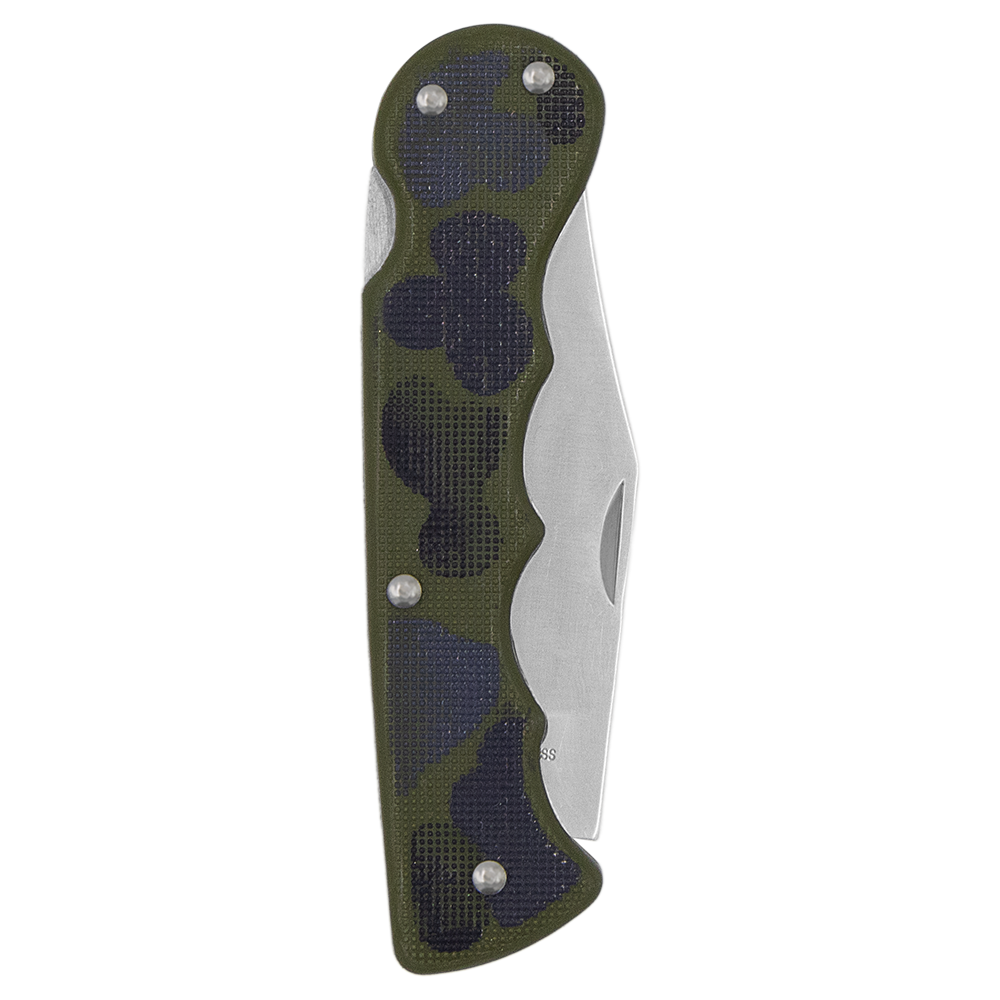 Zenport CSK7002 Folding Pocket Knife, Straight Blade, 4 Inch Blade, Green