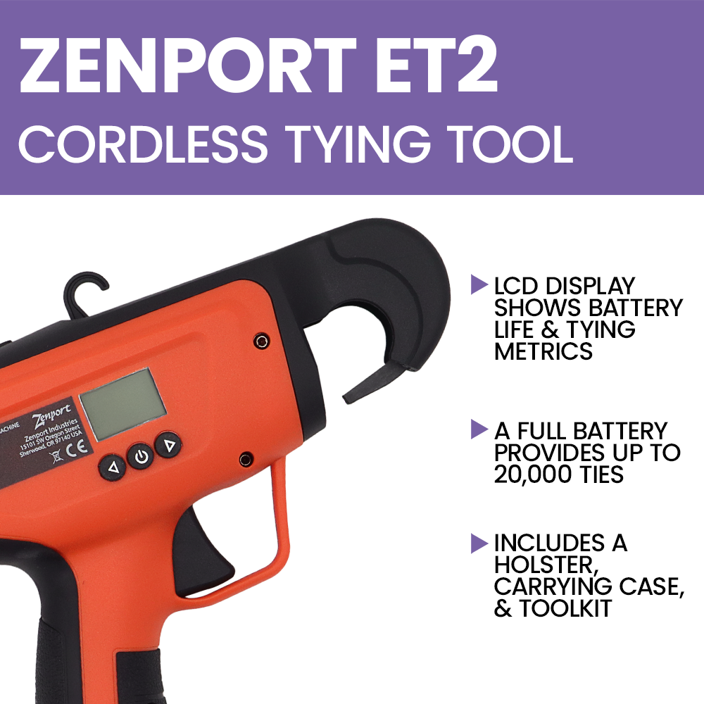 Zenport ET2 Electric Cordless Tying Tool
