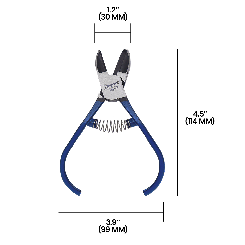 Zenport H323 Fruit Clippers, 5-Inch, Blue