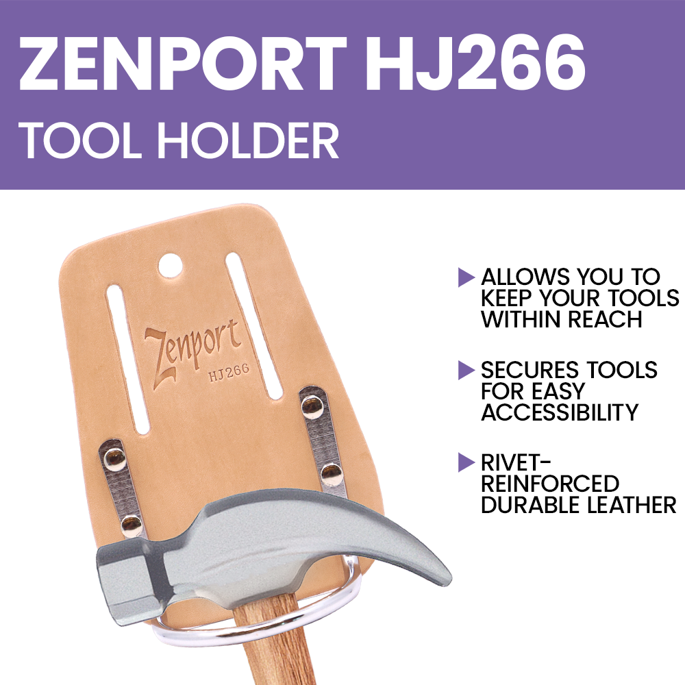 Zenport HJ266 Lopper/Hammer Holder w/ Belt Loop, Beige