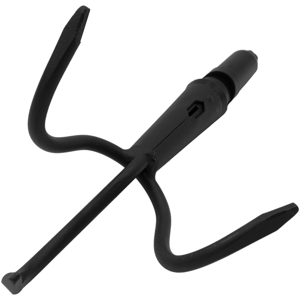 Zenport J0113 3-Prong Cultivator Attachment for Garden Multi-Tool