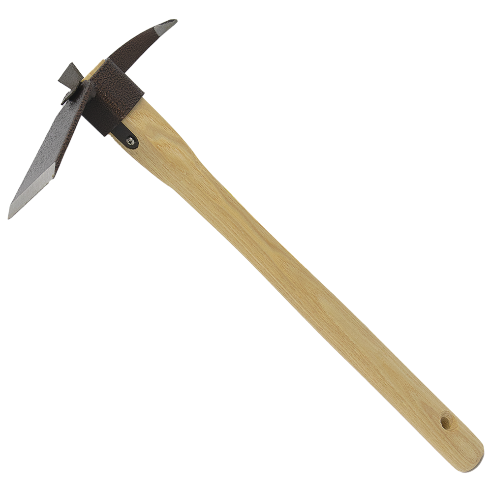 Zenport J6-05 Planting Hoe with 3-Inch Pick, 2.5 Inch Carbon Steel Blades, Beige