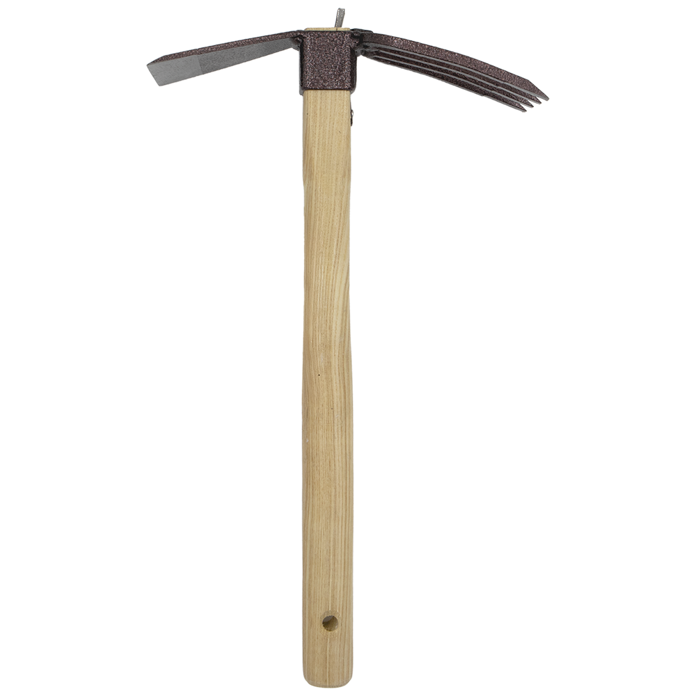 Zenport J6-07 Hoe and Fork Combo Tool, Beige