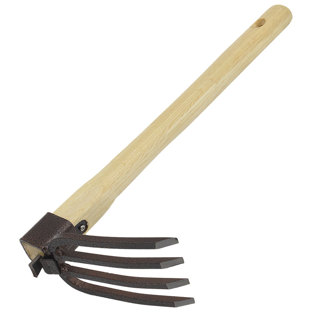 Zenport J6-09 4-Prong Cultivator, Beige