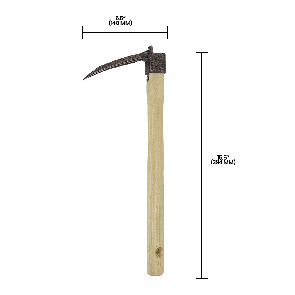 Zenport J6-09 4-Prong Cultivator, Beige