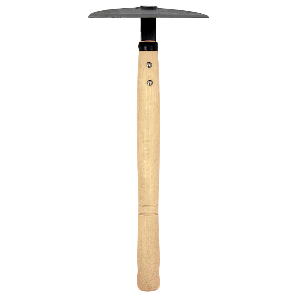 Zenport J6-14 Kusa-Kaki Half Moon Hoe, 5 Inch Blades, Beige