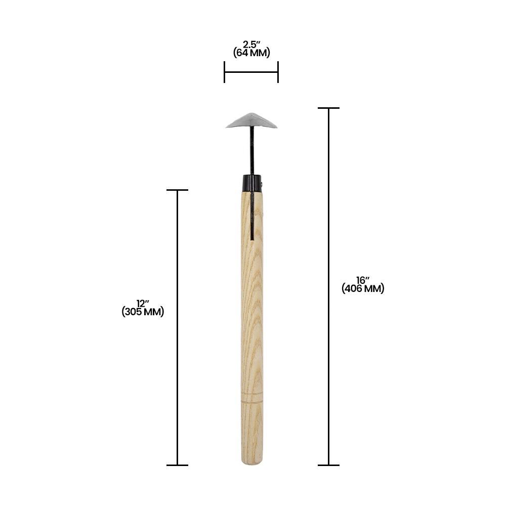 Zenport J6-15 Robo Kama Japanese Hoe, 5.5 Inch Blades, Beige