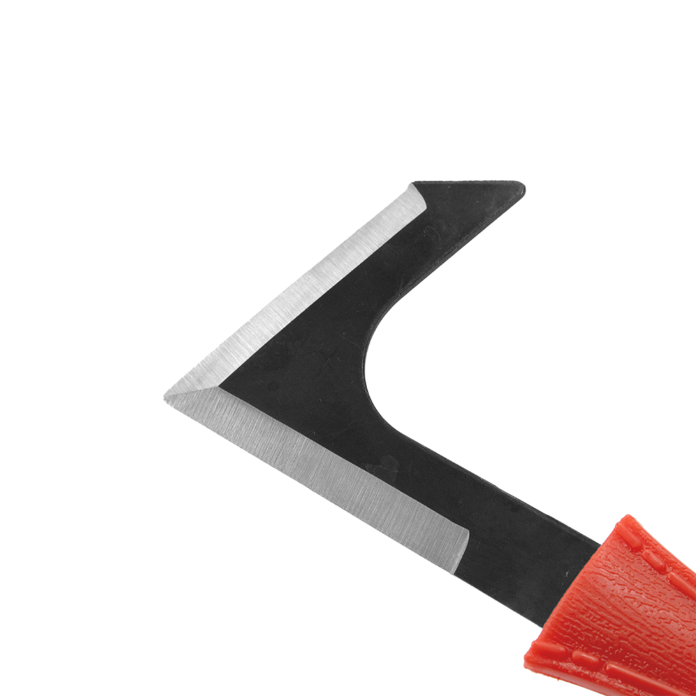 Zenport K111 Crack Weeder, camino de entrada, herramienta de desmalezado para aceras, naranja