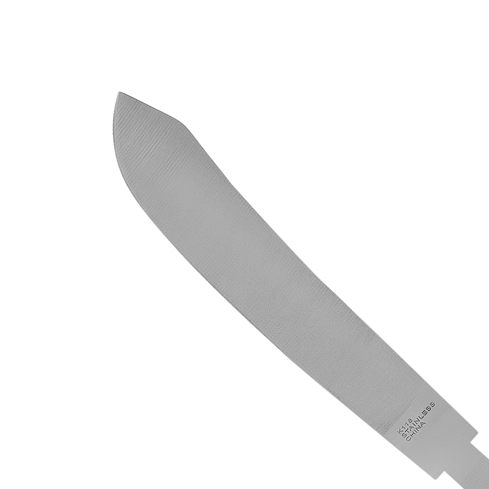 Cuchillo de carnicero Zenport K118B, solo hoja, hojas de acero inoxidable de 7,75 pulgadas, plateado