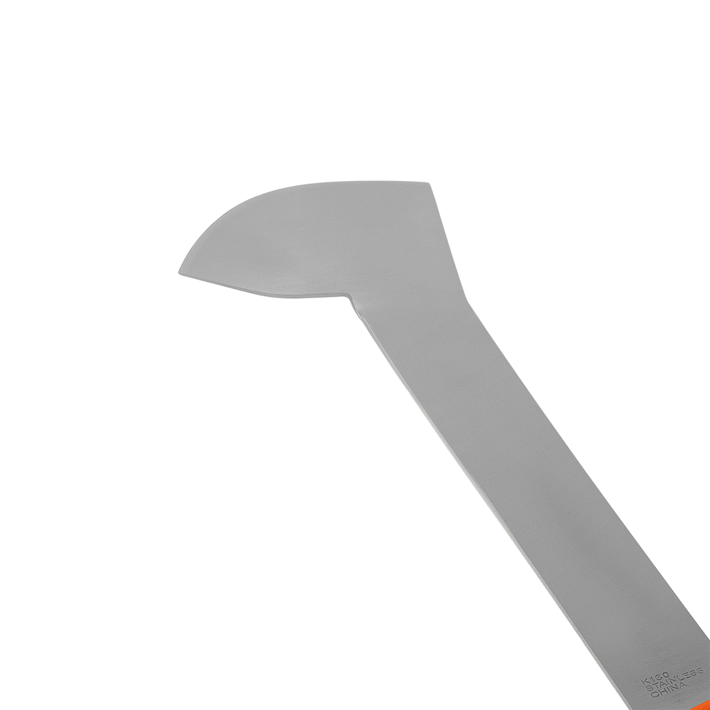 Cuchillo para cosechar apio Zenport K130, hoja de acero inoxidable de 8,5 pulgadas, color naranja