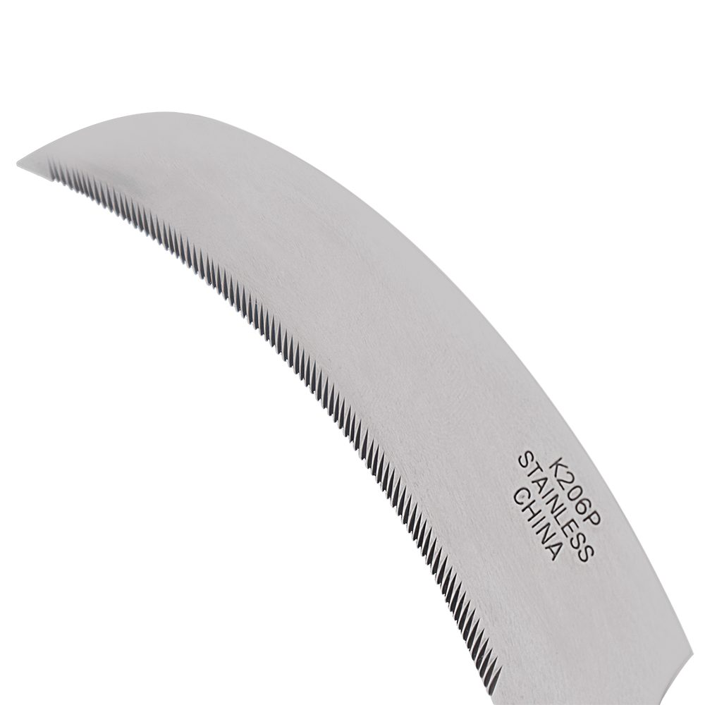 Hoz de acero inoxidable Zenport K206P, hoja de 4,3 pulgadas