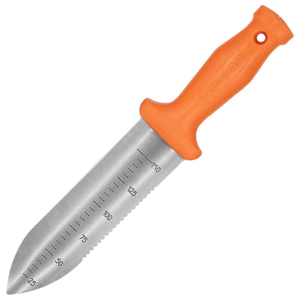 Cuchillo de tierra Zenport K246 Deluxe ZenBori con funda