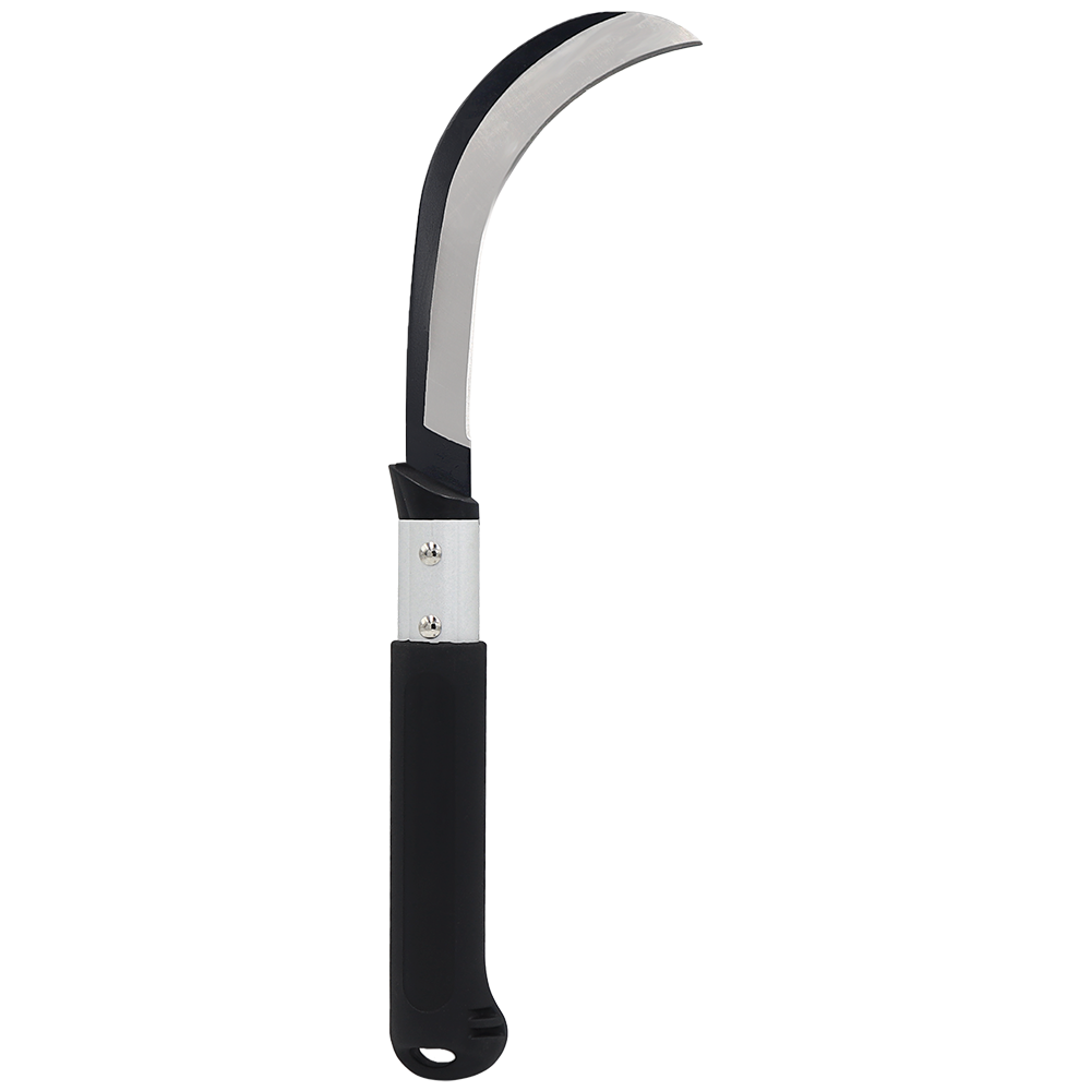 Zenport K316 Harvest Sickle, 9 Inch Carbon Steel Blade, Black