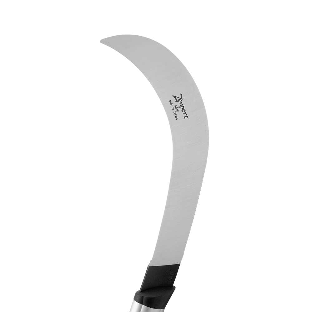 Zenport K316 Harvest Sickle, 9 Inch Carbon Steel Blade, Black