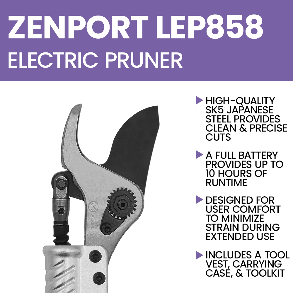 Zenport LEP858 Long Reach ePruner, 99.5-Inch