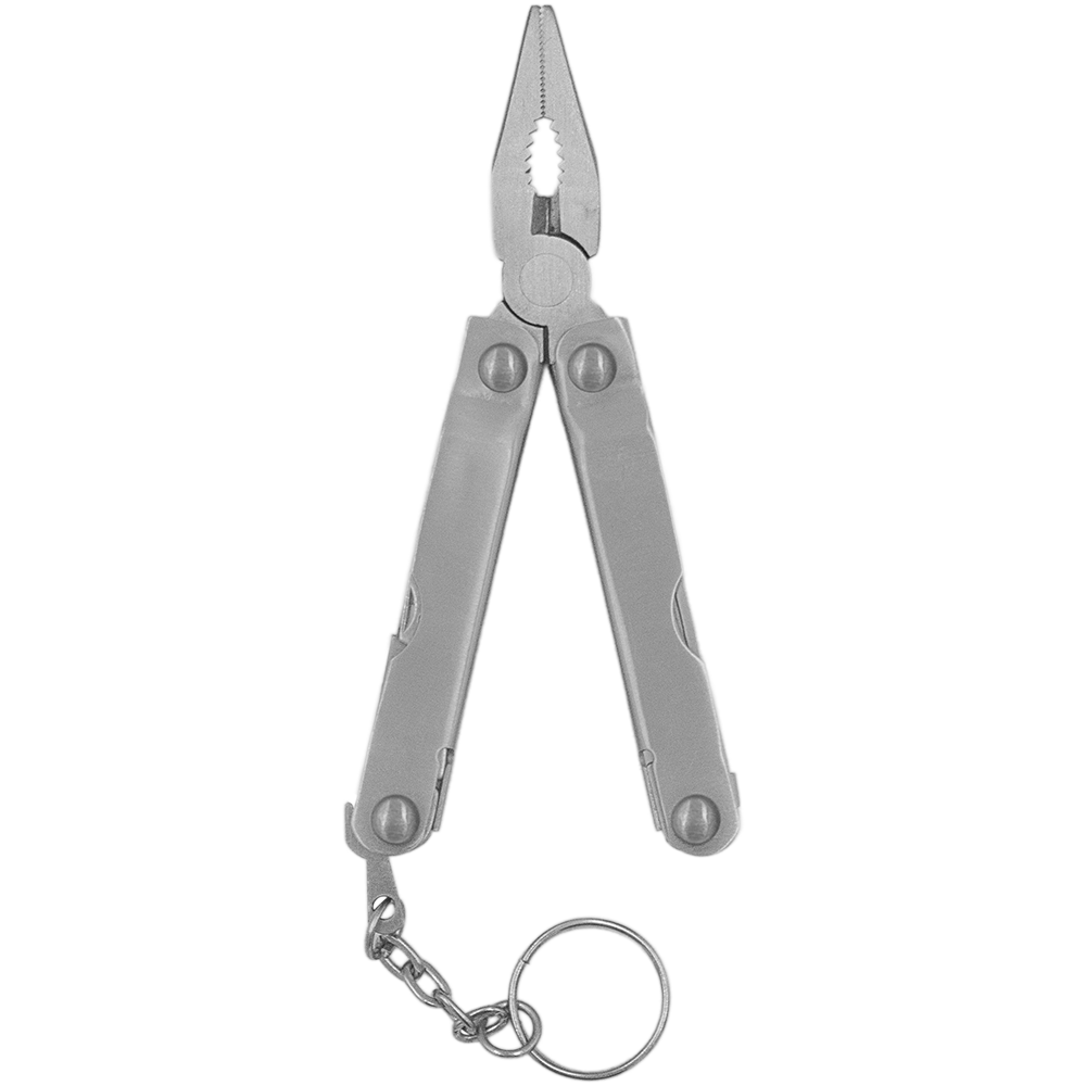 Zenport MFT27 Mini 12-Function Multi-Tool w/ Case, Silver